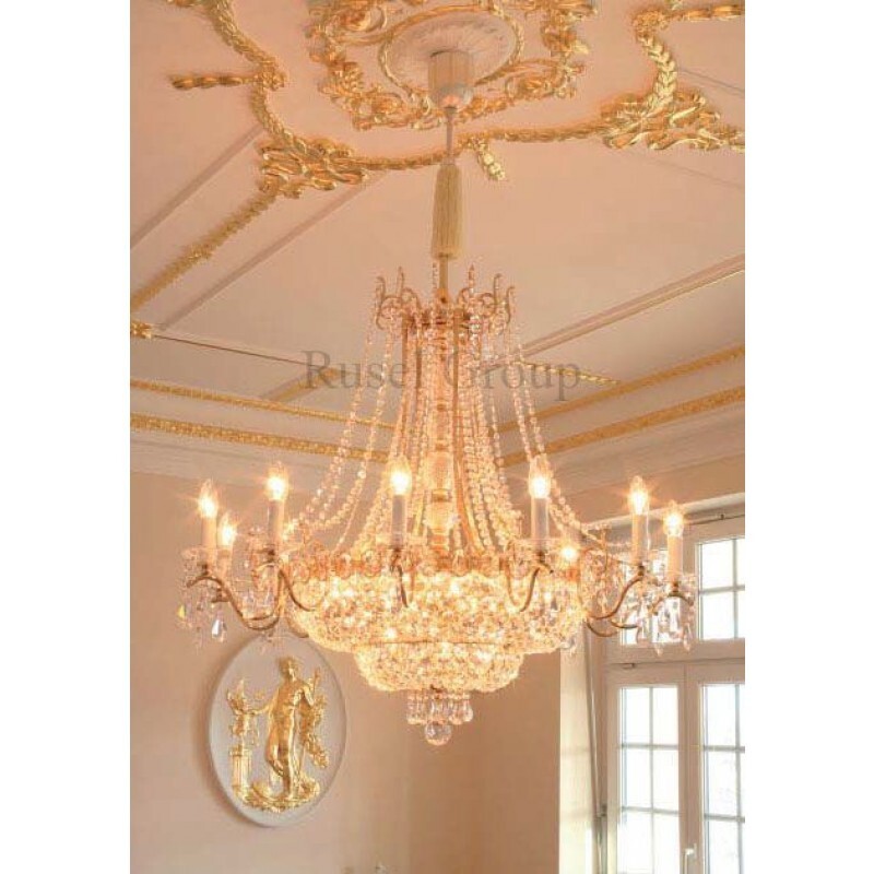 Люстра Orion LU 2200/8+8 gold