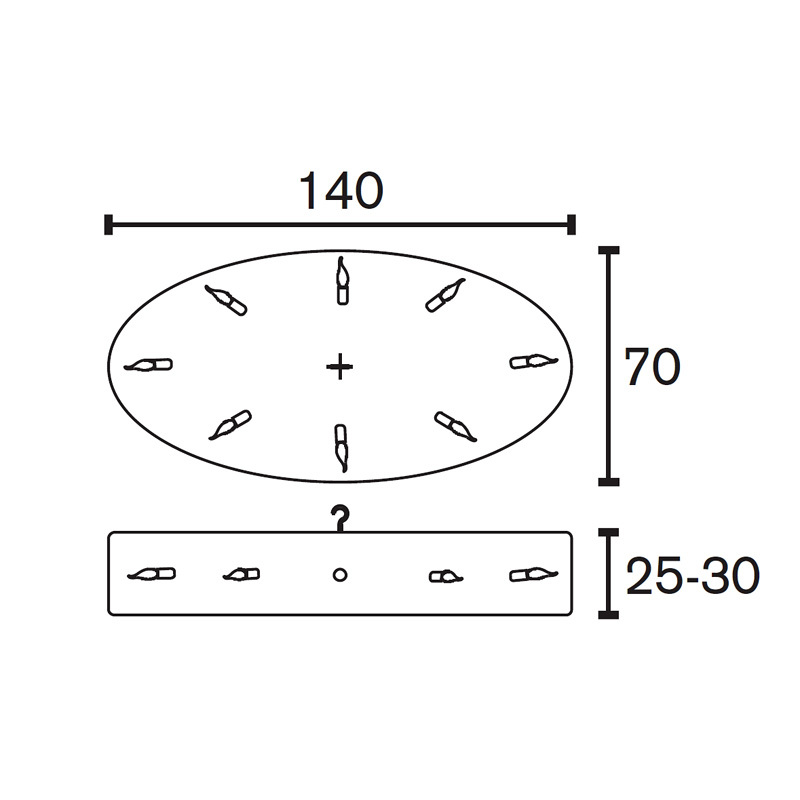 Люстра Brand Van Egmond Hollywood Oval 140