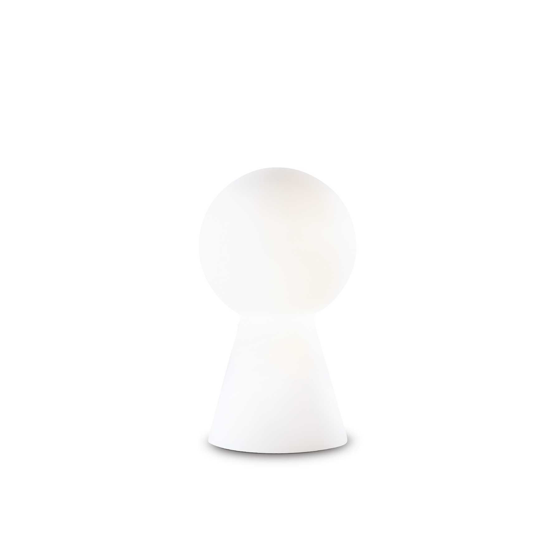 Настольный светильник Ideal Lux BIRILLO TL1 SMALL BIANCO 000268