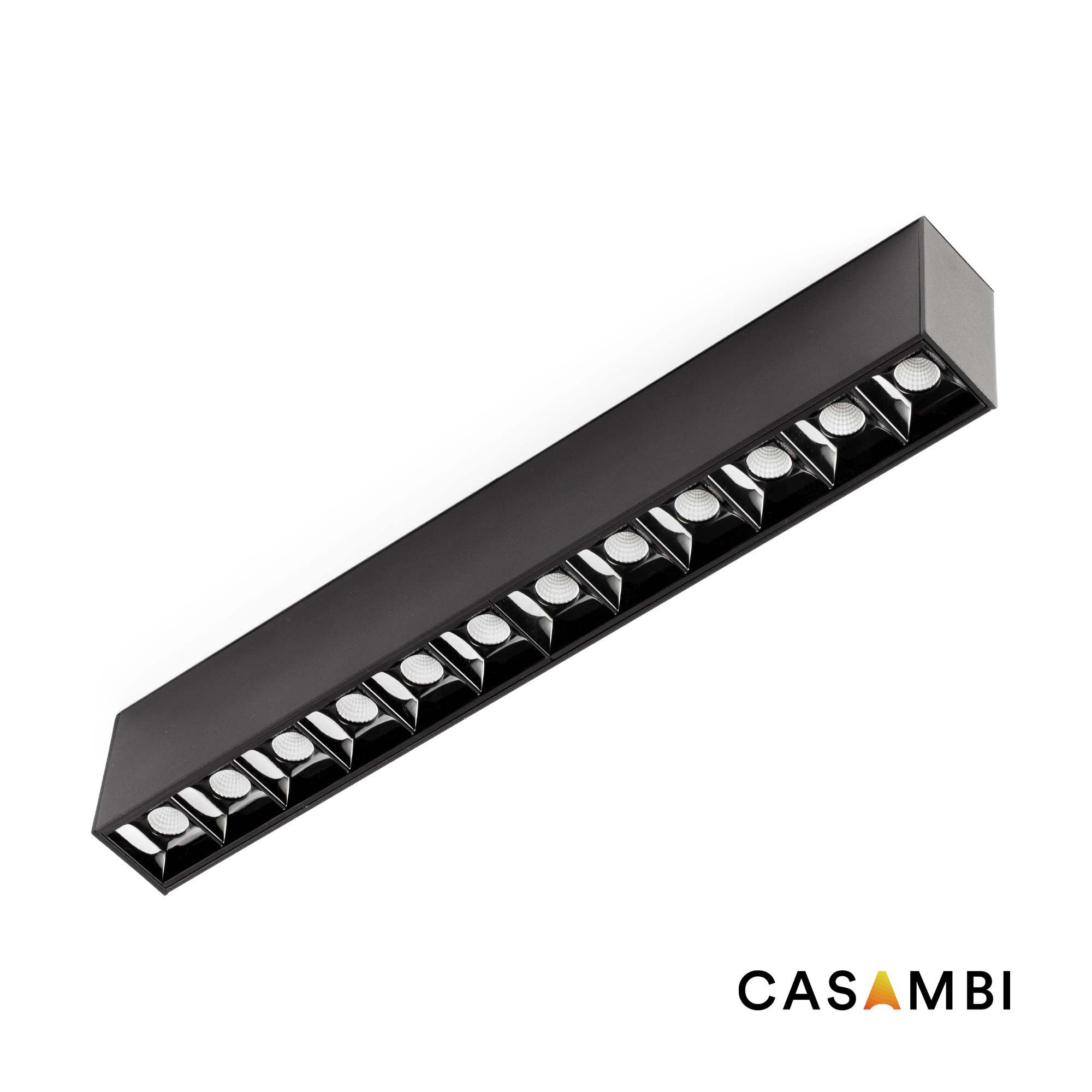 Светильник Neso Point 12 2700K 12° черный Casambi Faro