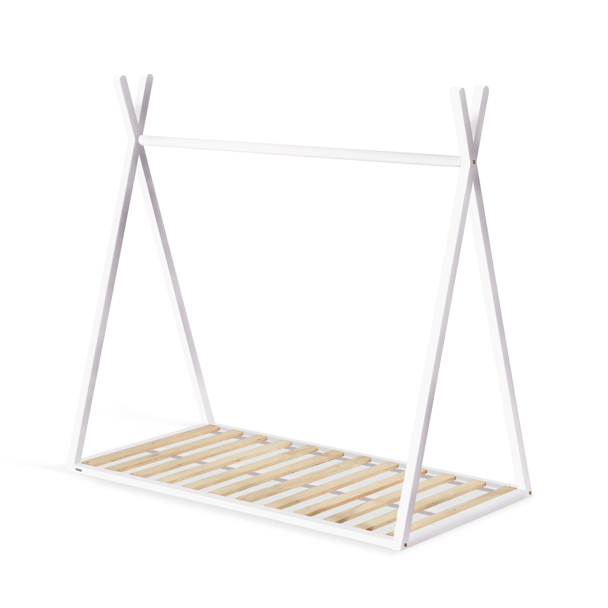 Maralis Кровать-вигвам из массива бука с белой отделкой 70 x 140 см La Forma (ex Julia Grup)