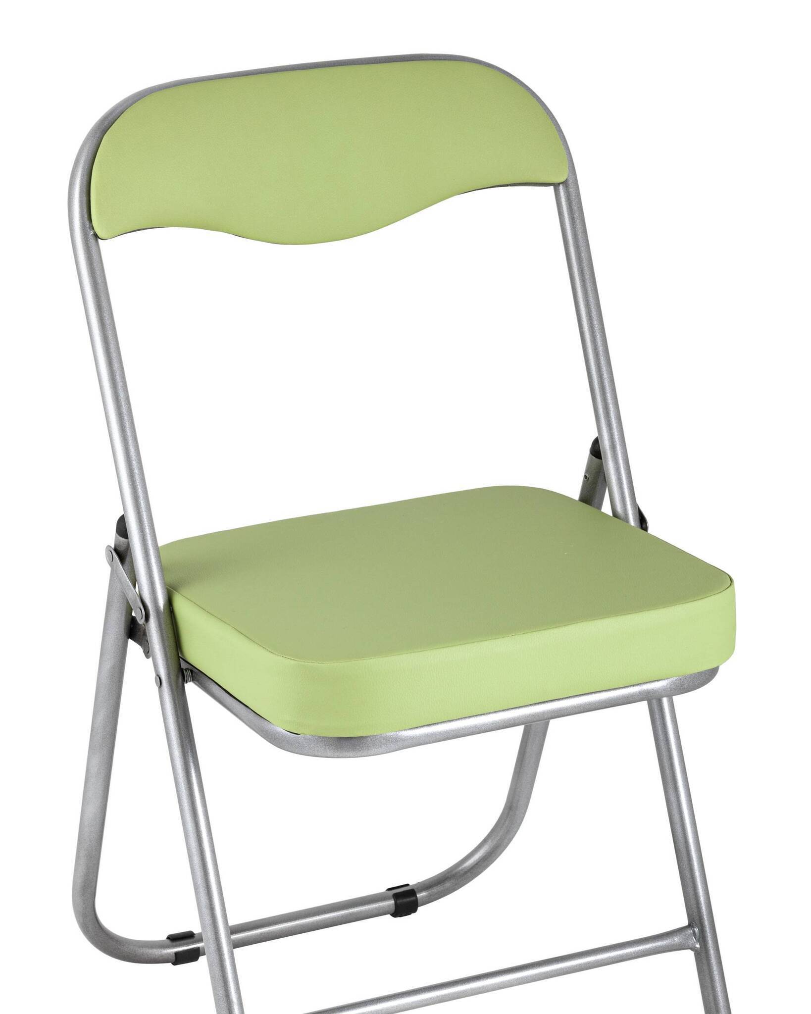 Стул складной ДЖОН металлик, салатовый Stool Group