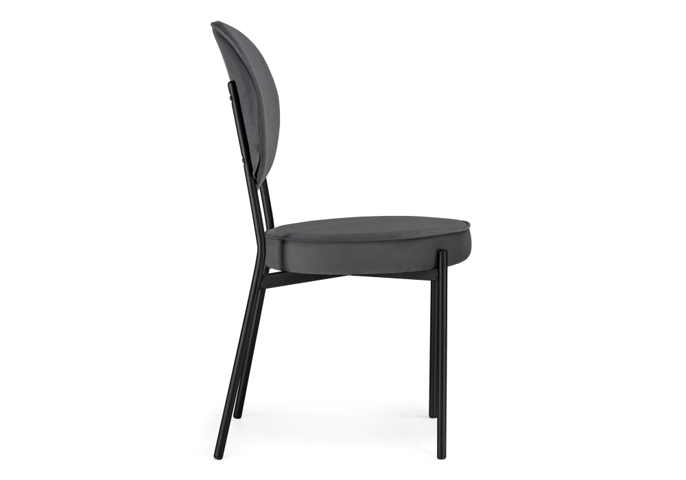 Стул Woodville Ройс антрацитовый / черный 528453