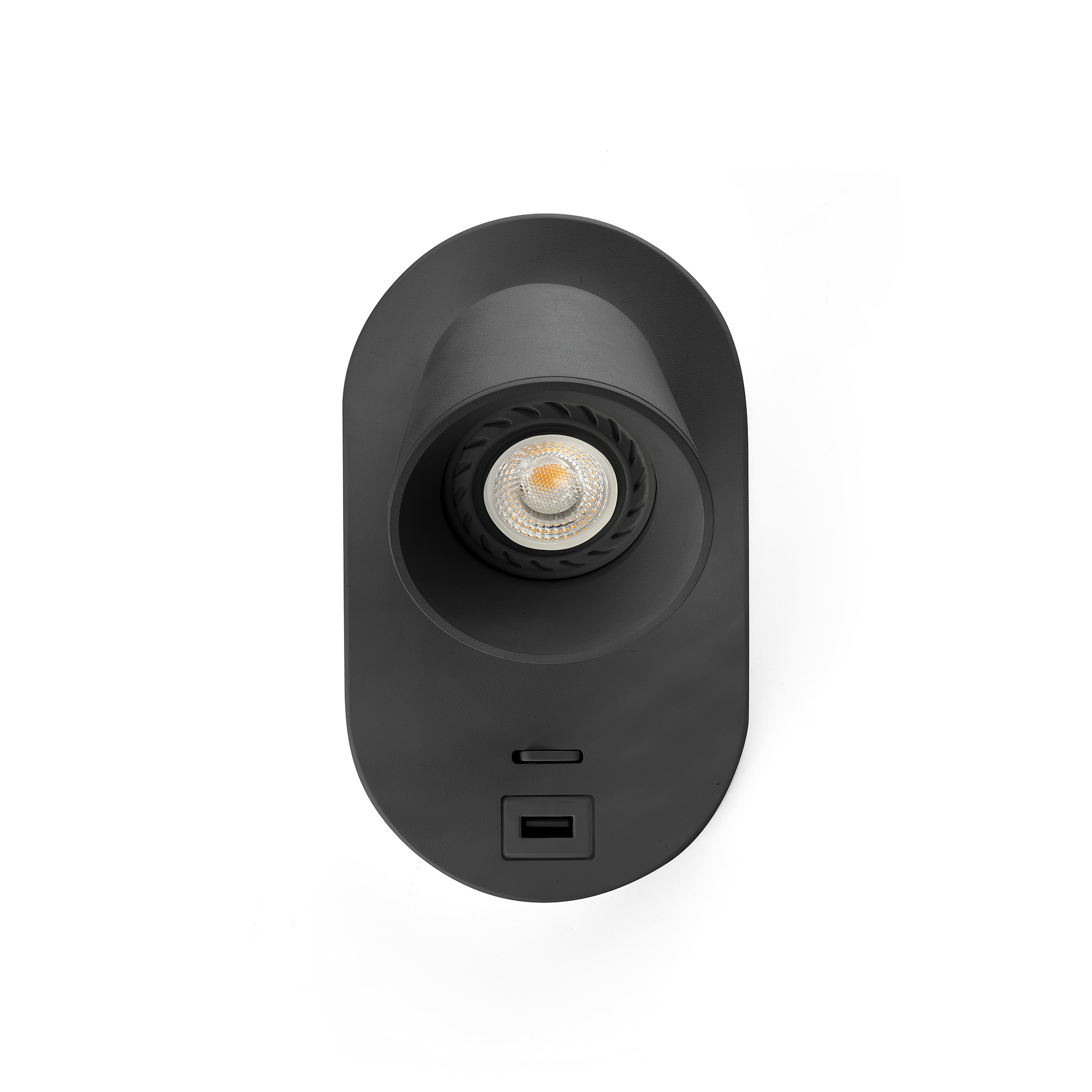 Настенный светильник CORB USB C черный Faro