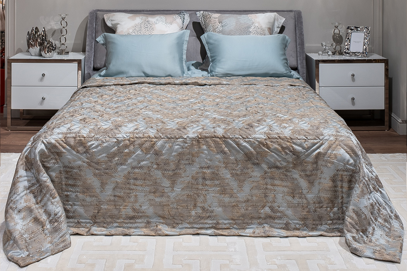 Покрывало Bromley Art Deco 260х260см Garda Decor 121GD-14604