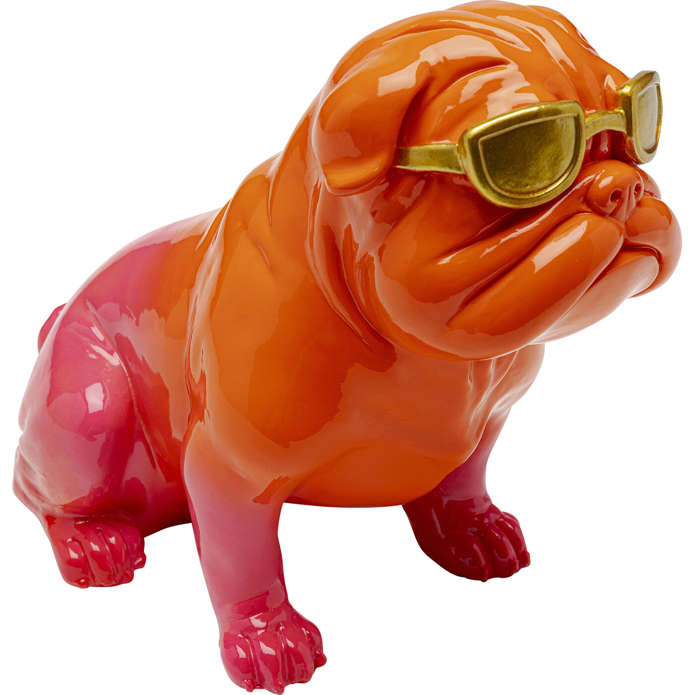 Фигура декоративная Fashion Dog Orange 17 см KARE 57056