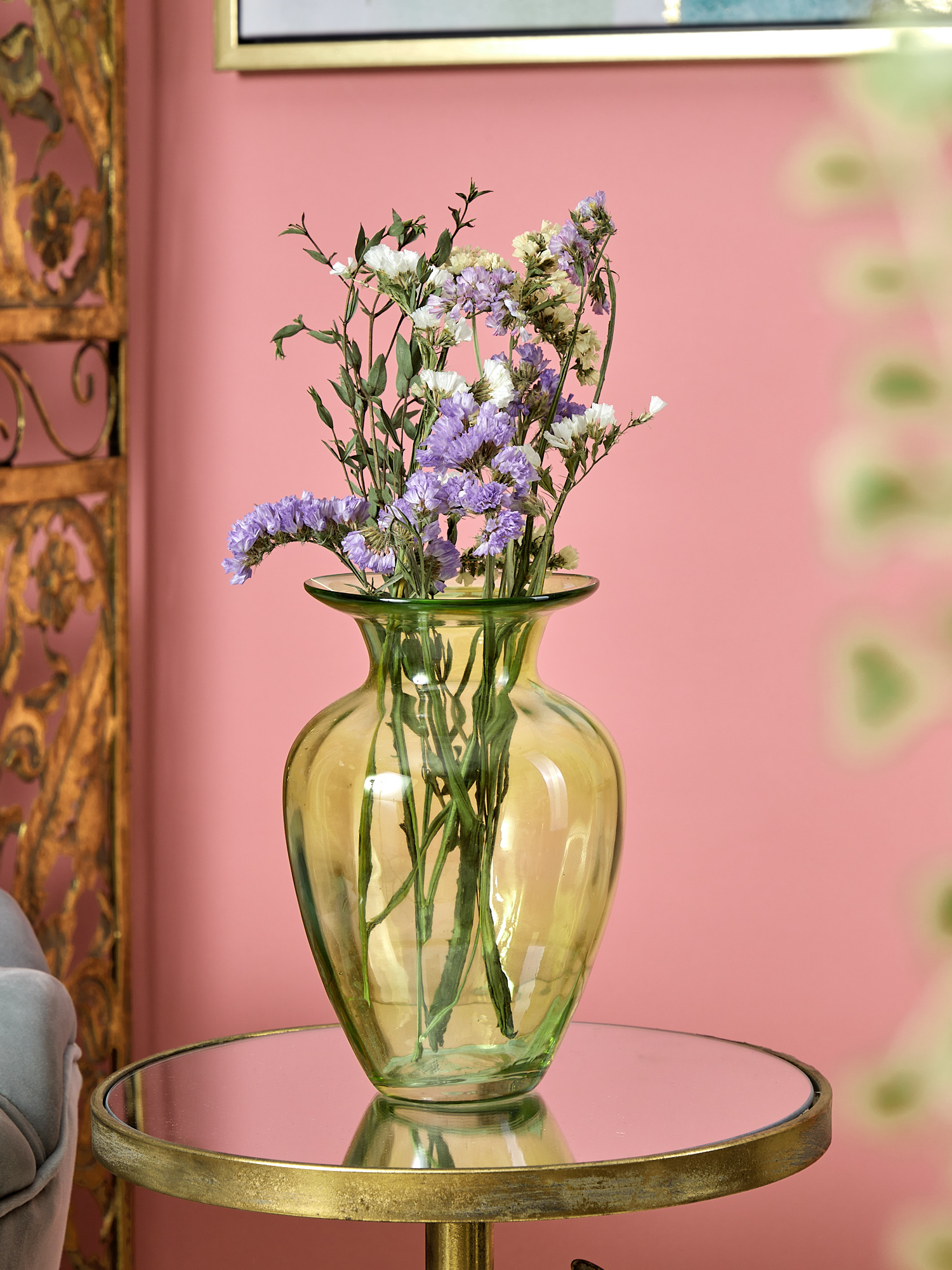 Ваза Glasar PJ91259-GREE