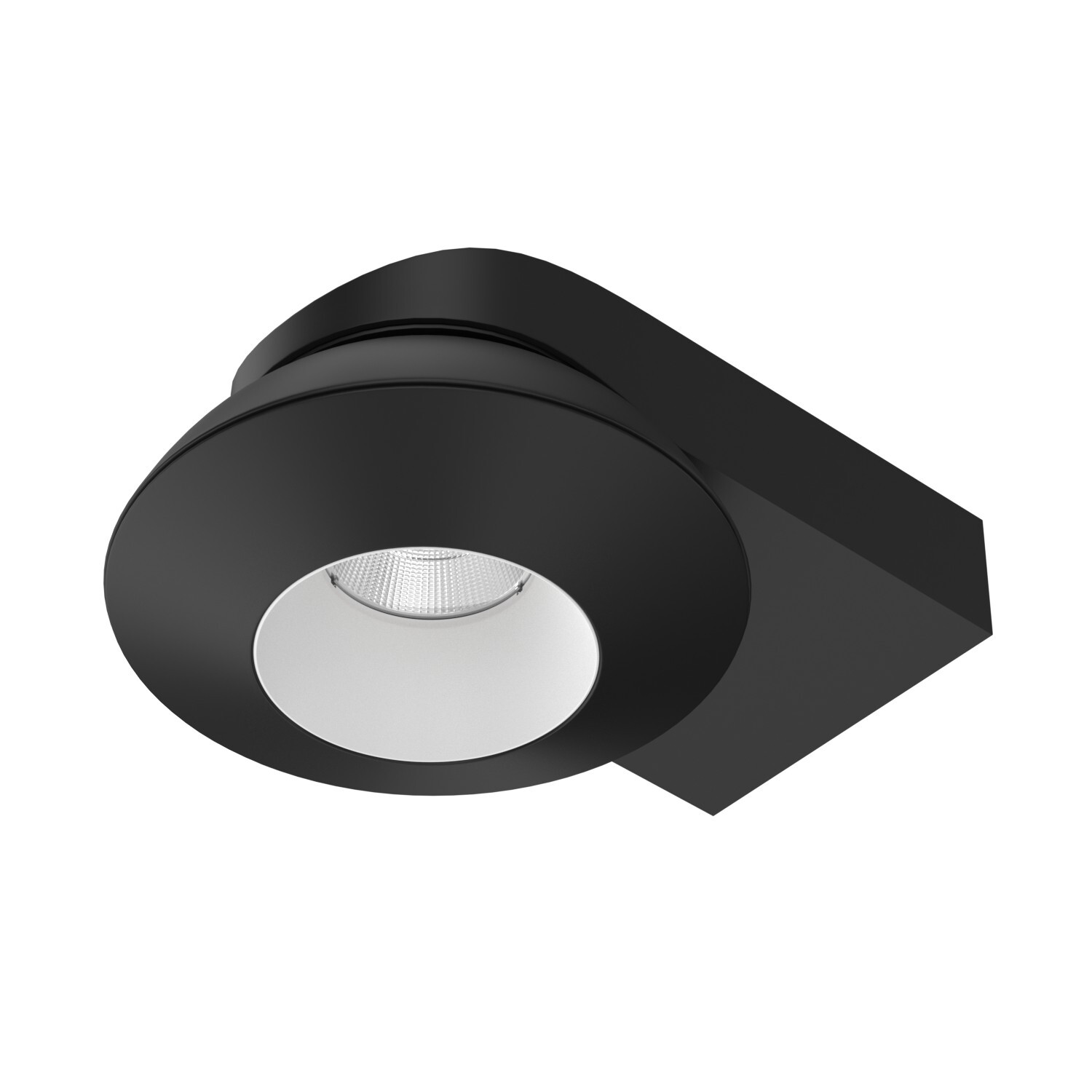 Накладной  светодиодный светильник Ledron KRIS SLIM Black-White