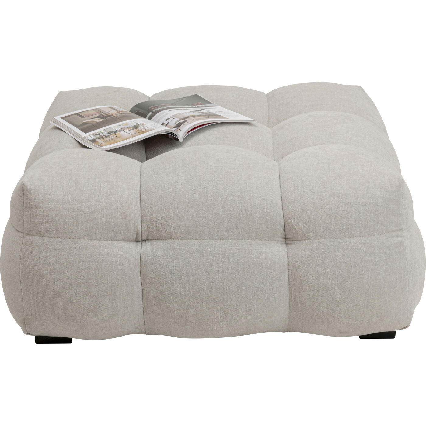 Пуф Salamanca Cream 95x95cm KARE 88053