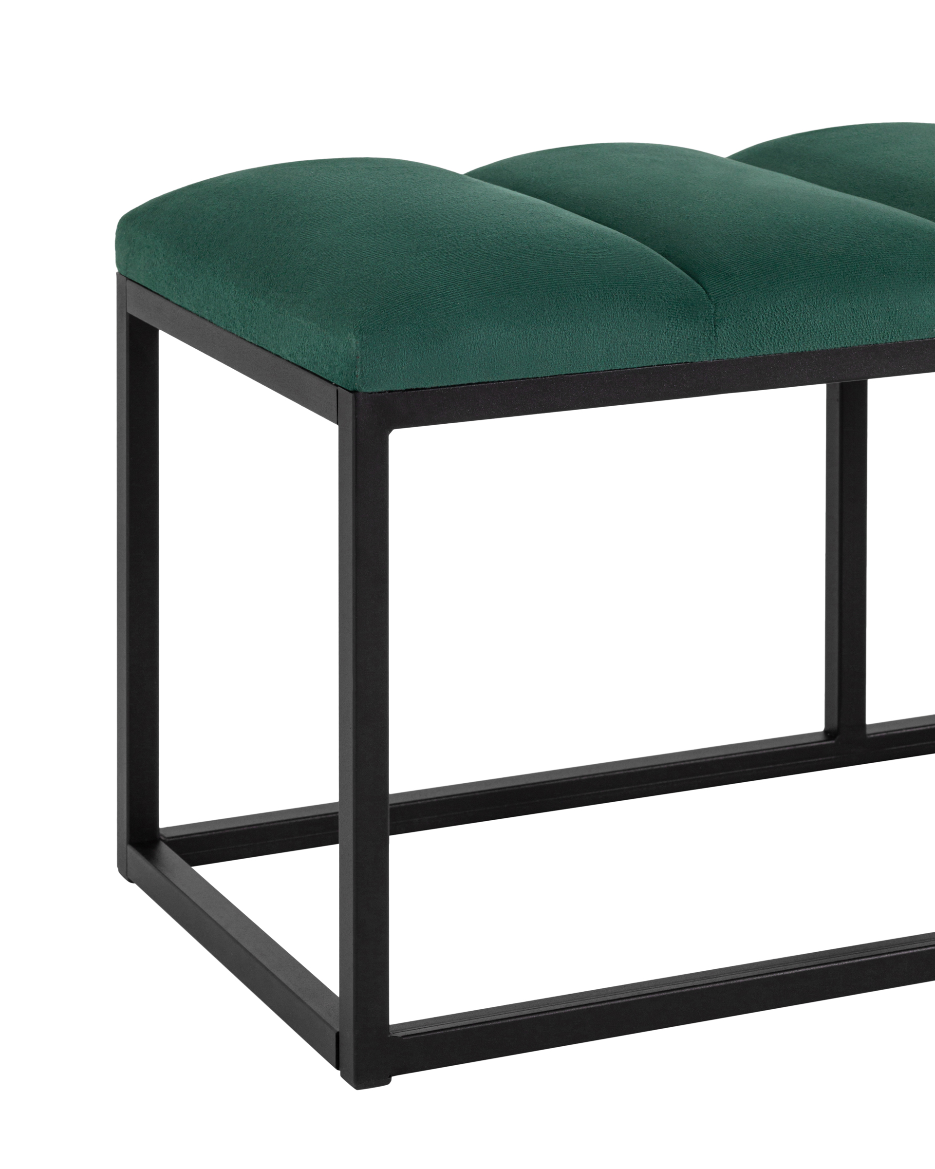 Банкетка Хостен 2 велюр зелёный Stool Group