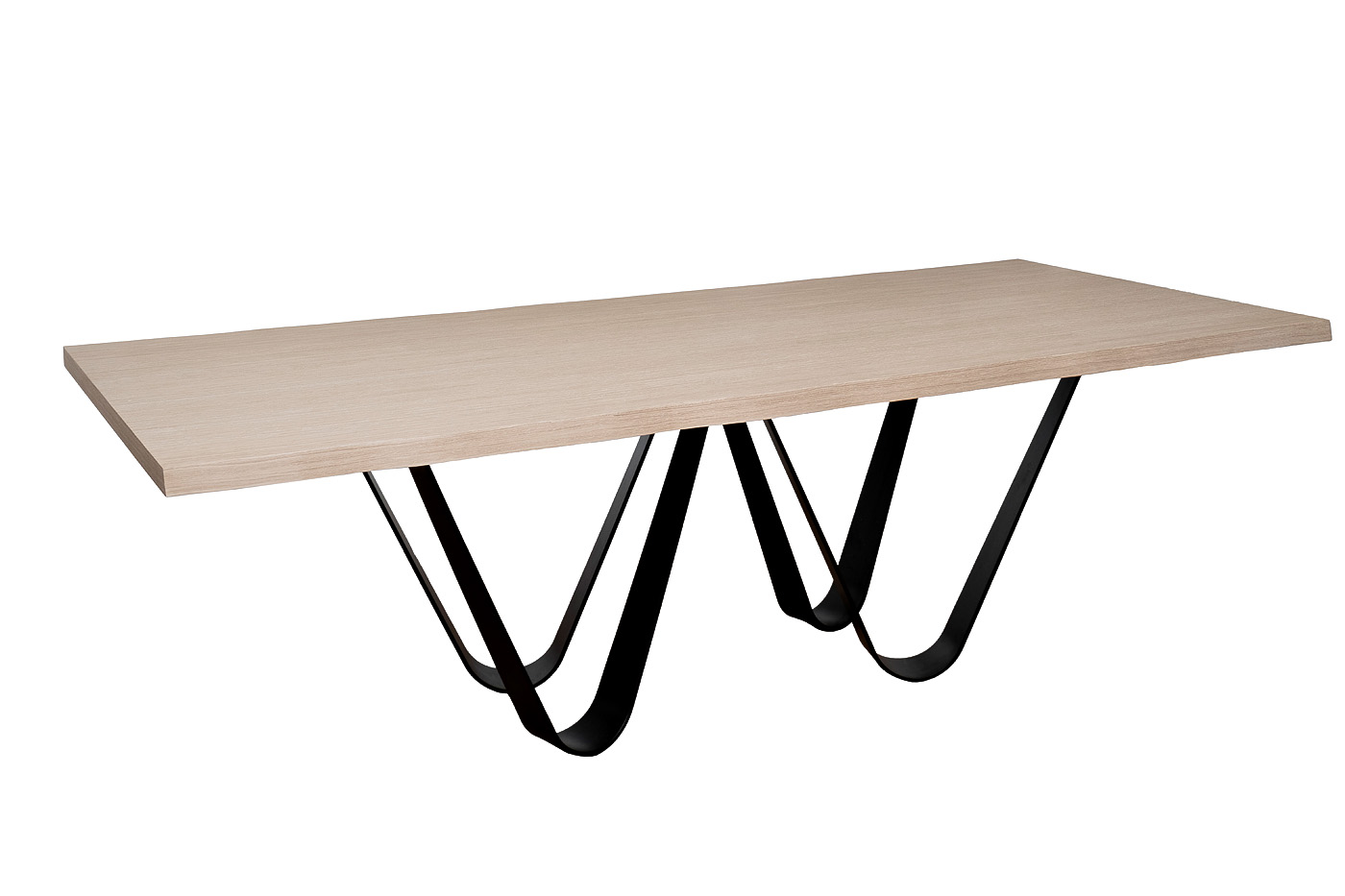 Стол обеденный светлый шпон Garda Decor 58DB-23186