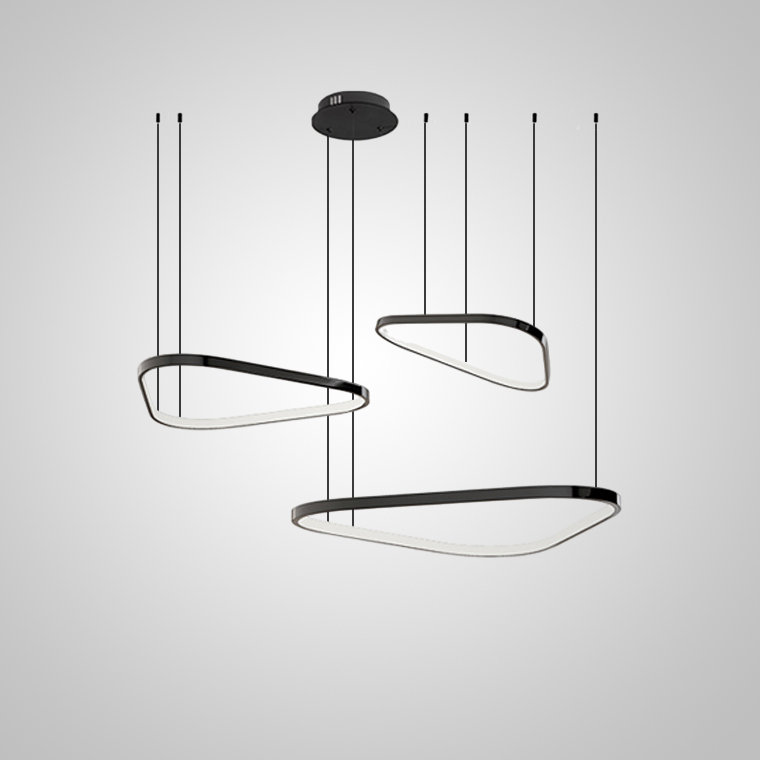 Подвесная люстра TORAR 2R D65+85+108 by ImperiumLoft