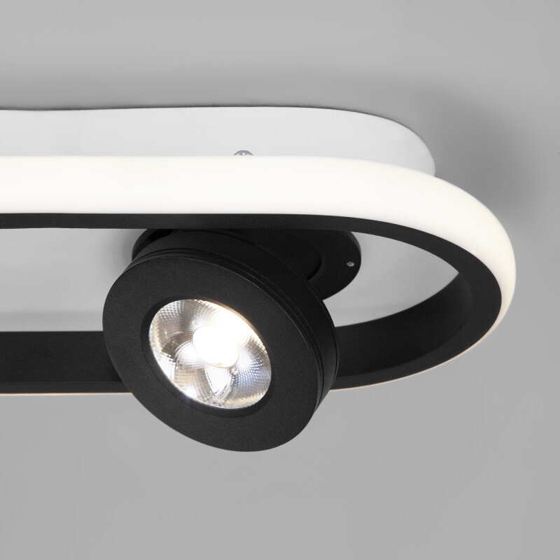 Спот Eurosvet 20123/2 LED белый/черный