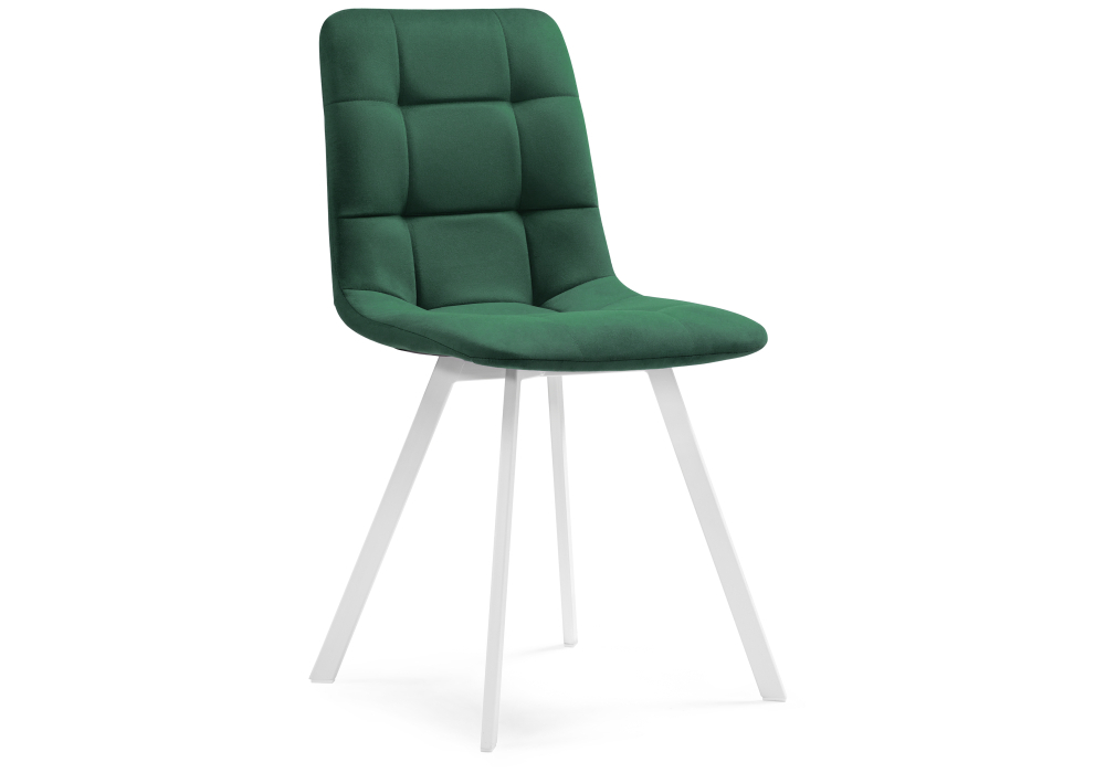 Стул Woodville Чилли белый / зеленый 489715