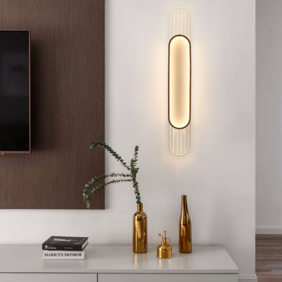 Настенный светильник CORD H80 Light brown by ImperiumLoft