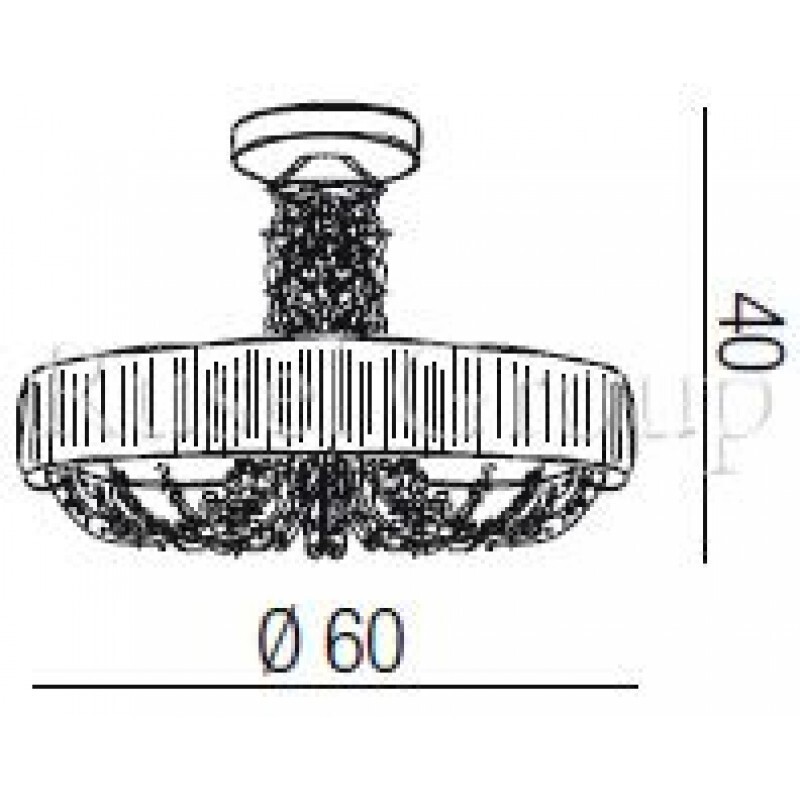 Потолочный светильник Kolarz GIOIOSA 1097/PL60
