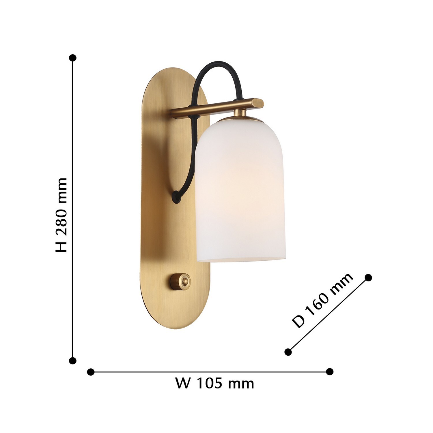 Настенный светильник Favourite 2668-1W