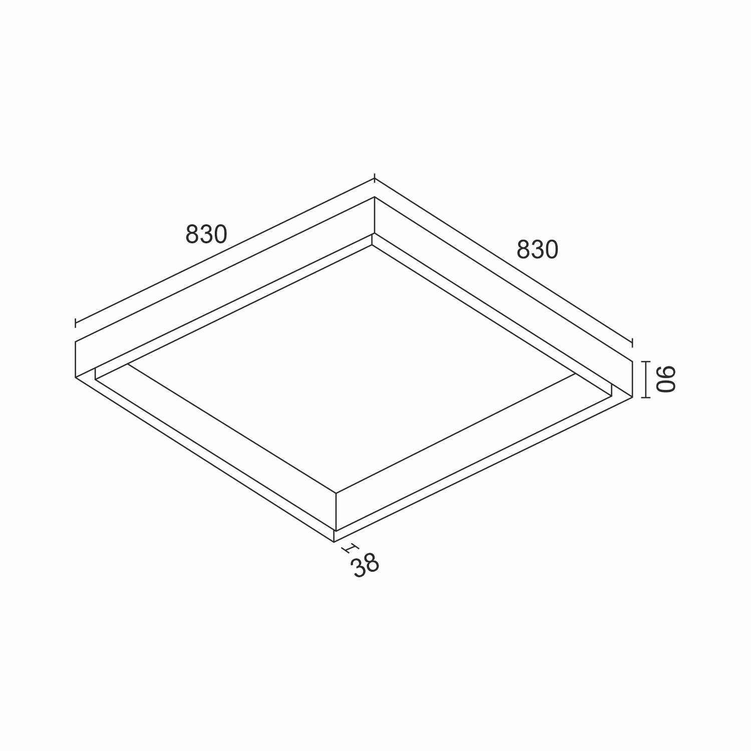 Магнитный трек Ledron АВД-5356 SQ 830 Wooden Black