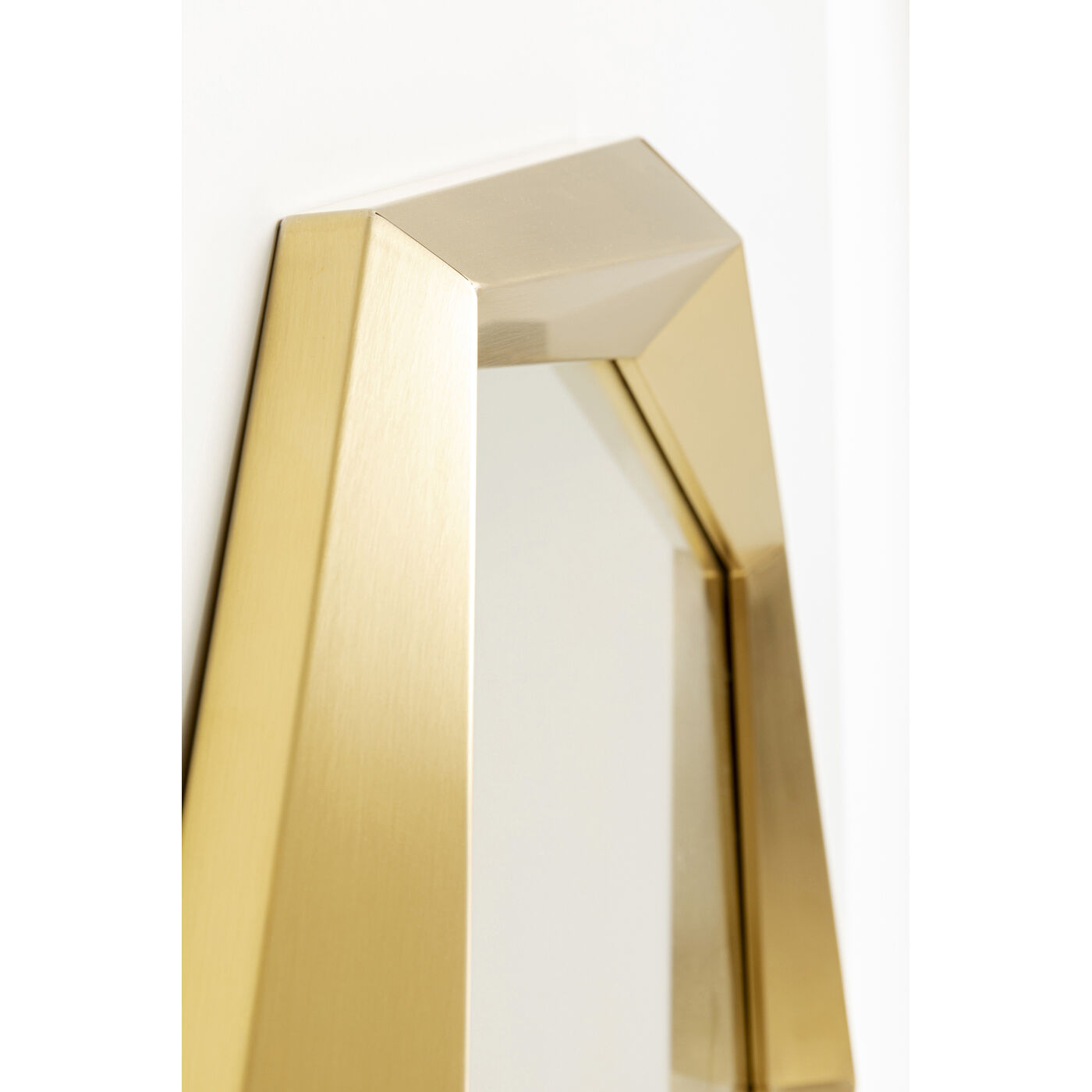 Зеркало настенное Octagon Gold 80x80cm KARE 70728