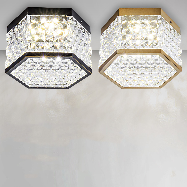 Накладной светодиодный светильник PARTY Brass Трехцветный свет 5W by ImperiumLoft