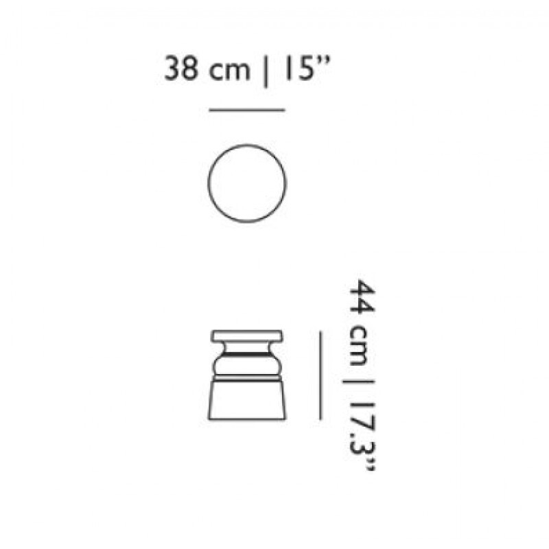 Стул Moooi Container Stool New Antiques black