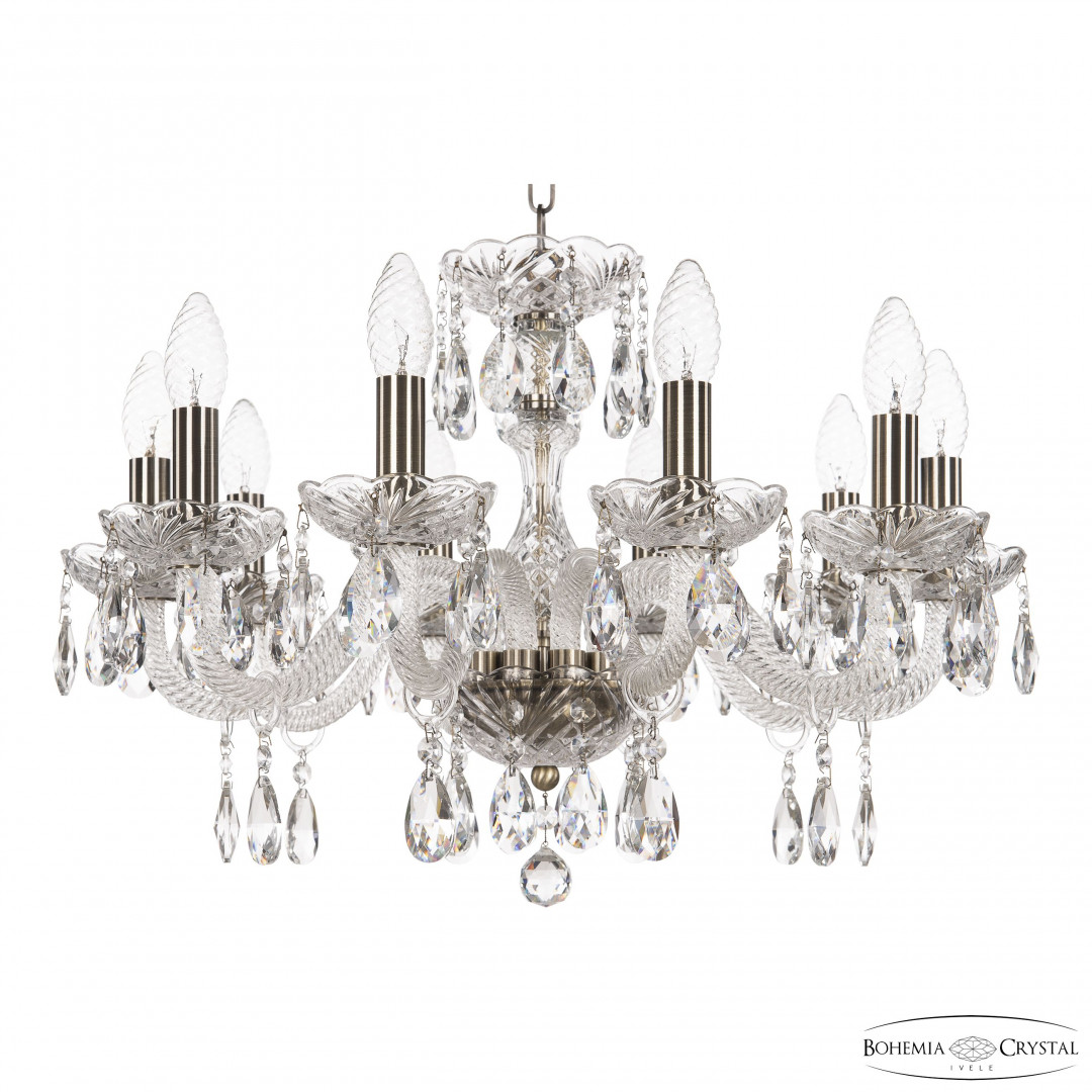 Люстра хрустальная 117/10/195 Pa Bohemia Ivele Crystal