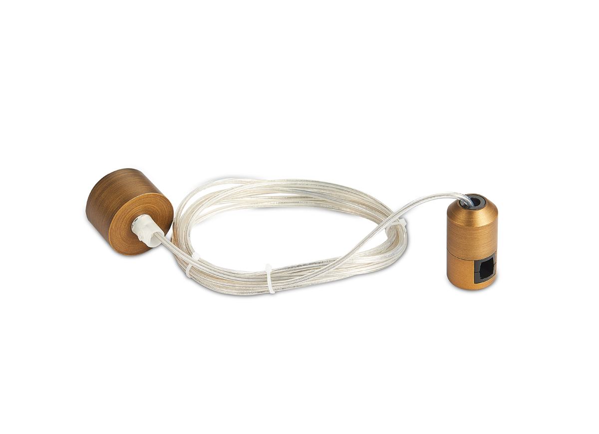 адаптер с подводом питания на тросе Donolux Power Connector BBr DL20224