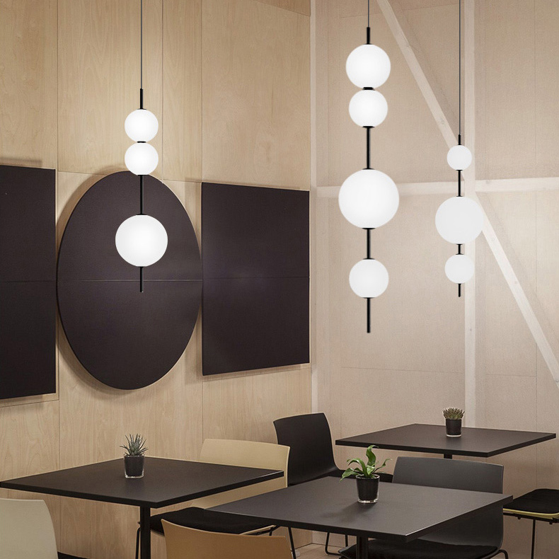 Подвесной Светильник White Beads Pendant By Imperiumloft