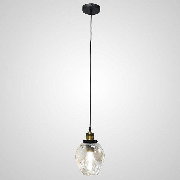 Подвесной светильник ADEL ONE B Transparent by ImperiumLoft