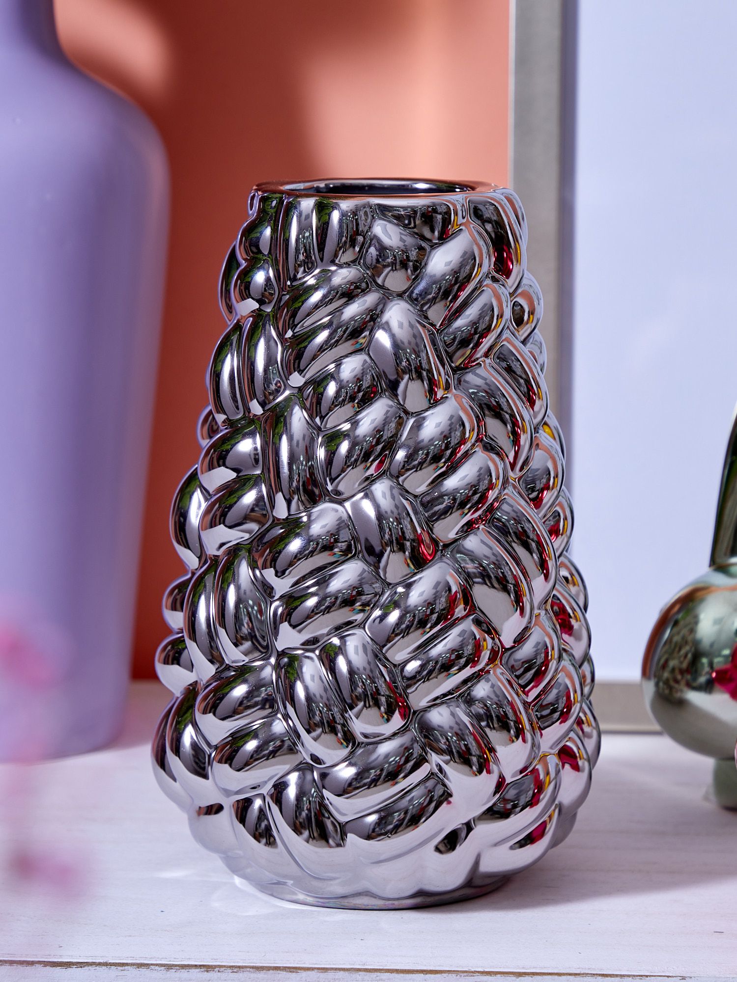 Ваза Переплетения Glasar 68-034