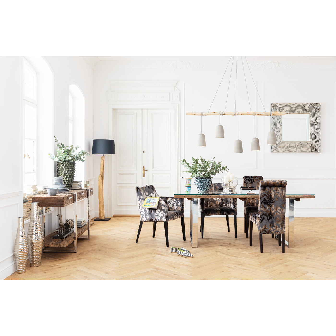 Люстра для столовой Concrete 61917 KARE