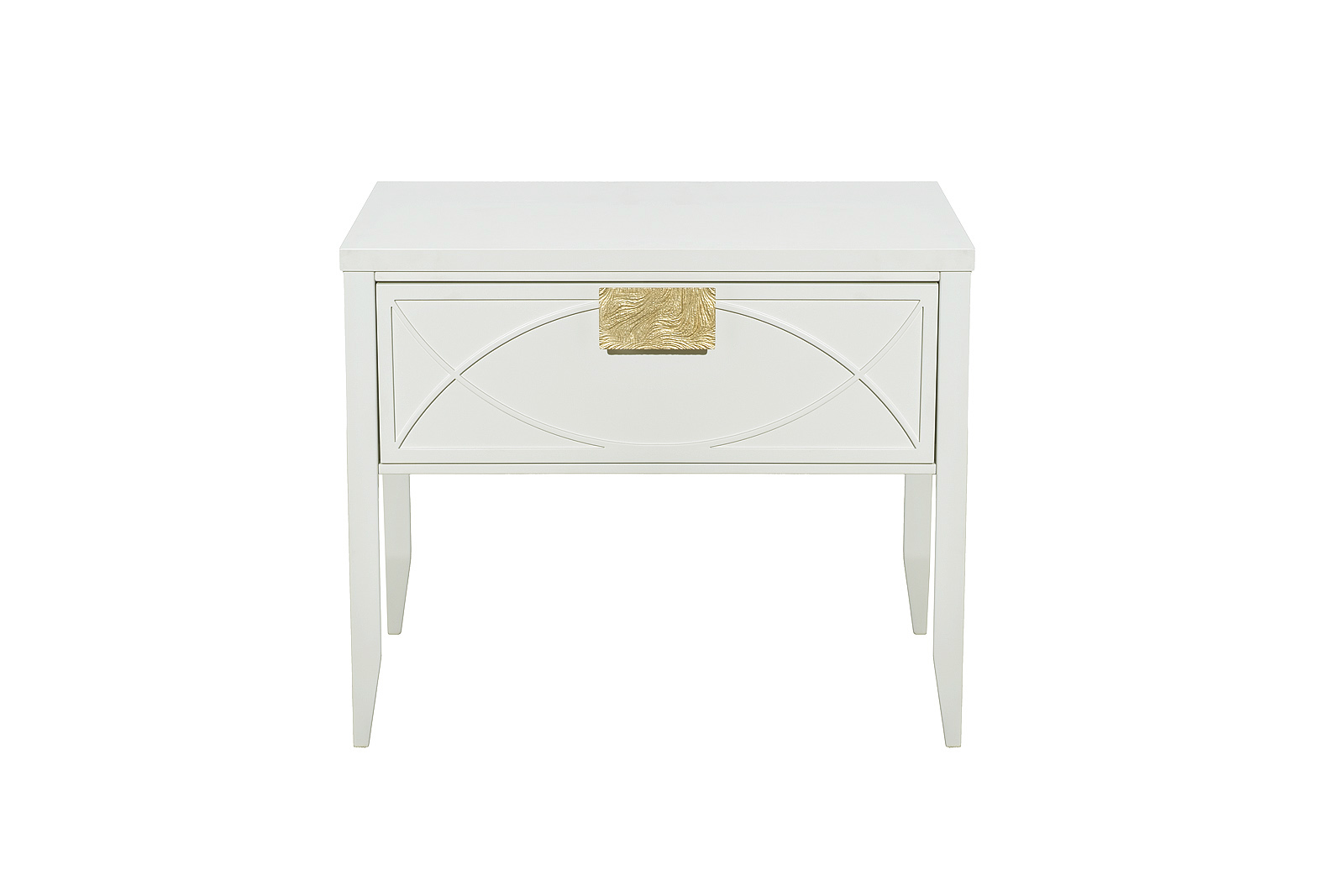 Тумба прикроватная бежевая 1 ящик 60*50*40 Garda Decor 151SV-000010