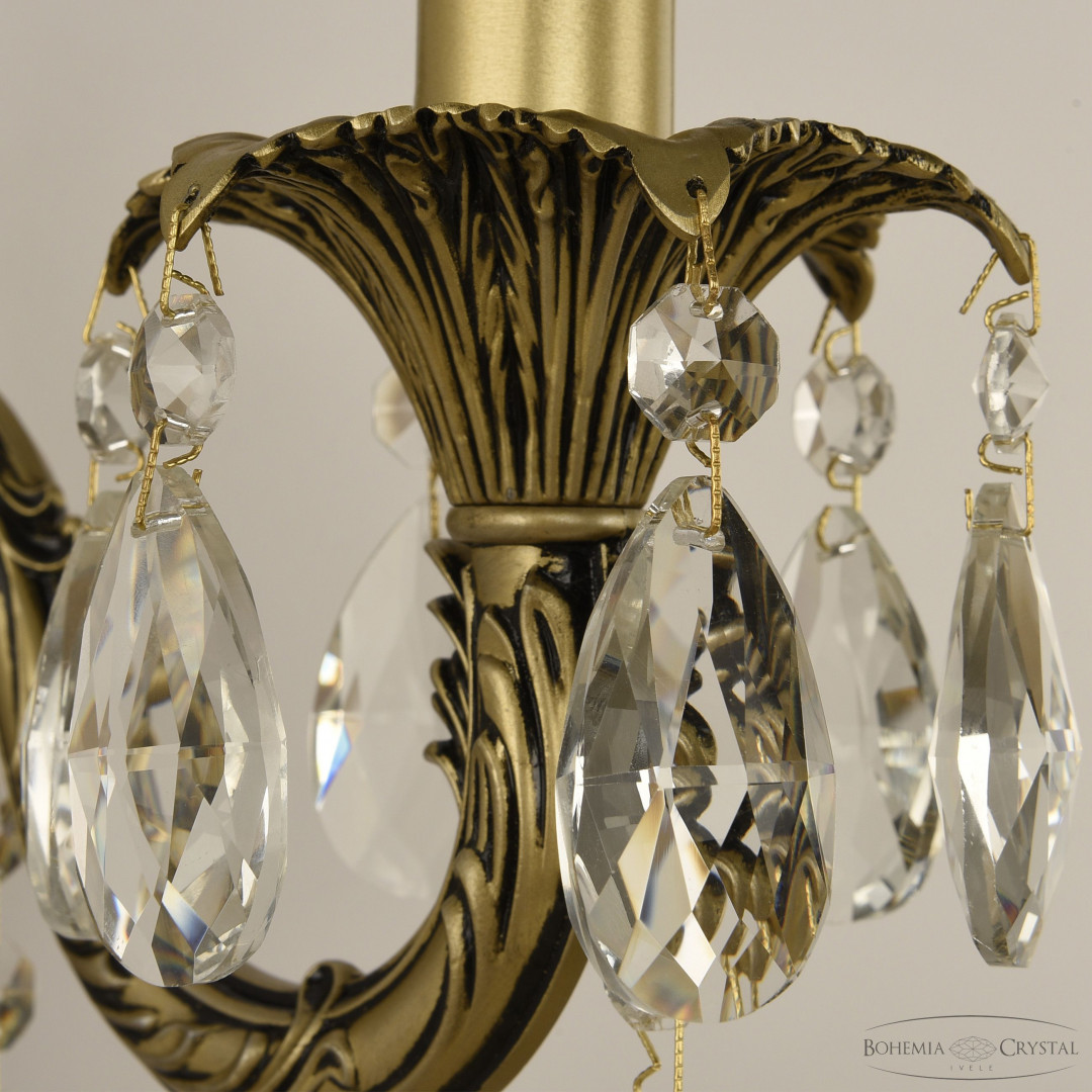 Бра хрустальные AL7901B10/1/175 B AGB Bohemia Ivele Crystal