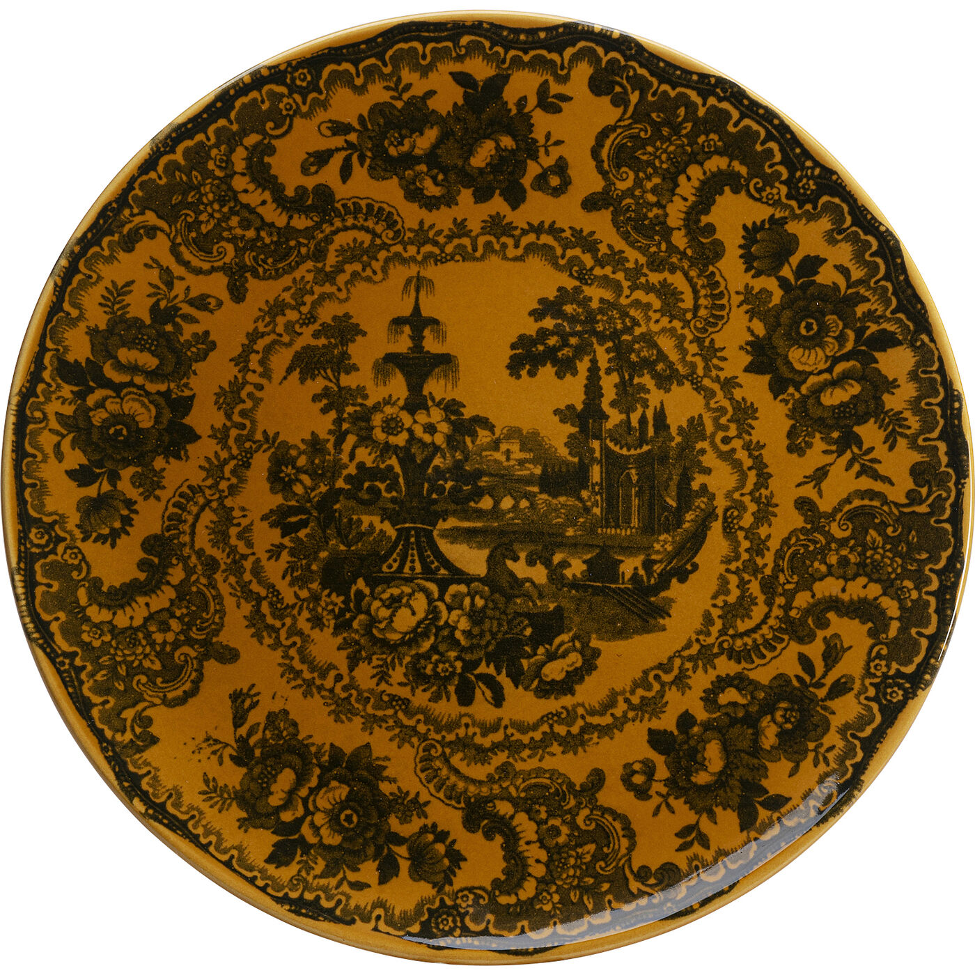 Тарелка Sakura Yellow Ø22 см KARE 52726