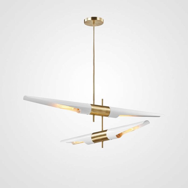 Потолочная люстра MARECHEN L120 L4 White by ImperiumLoft