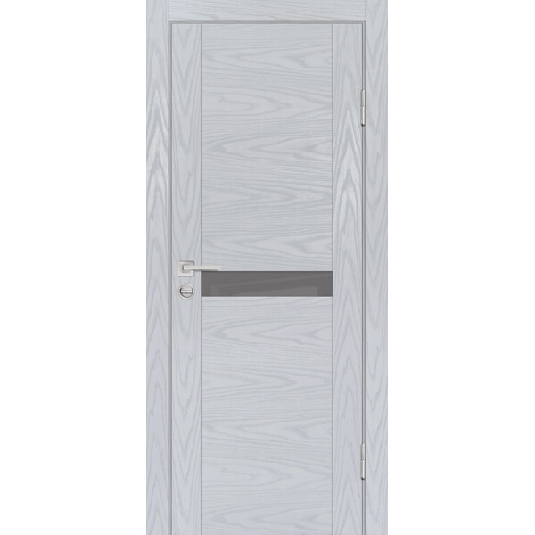 Межкомнатная дверь Graf PSM-3 серый лакобель Дуб скай серый (1900 х 600)