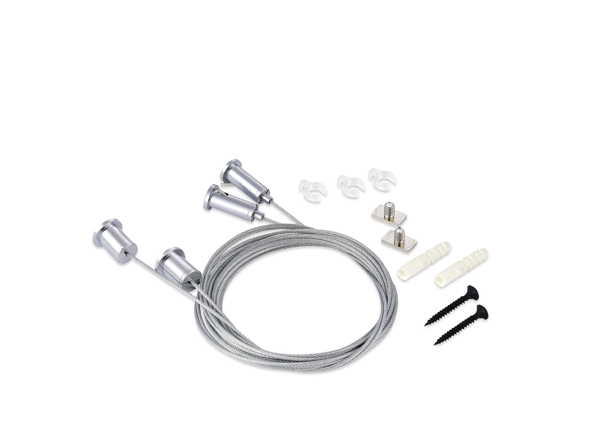 Комплект подвесной для шинопровода Donolux Suspension kit DLR2000CB, DLR3000CB