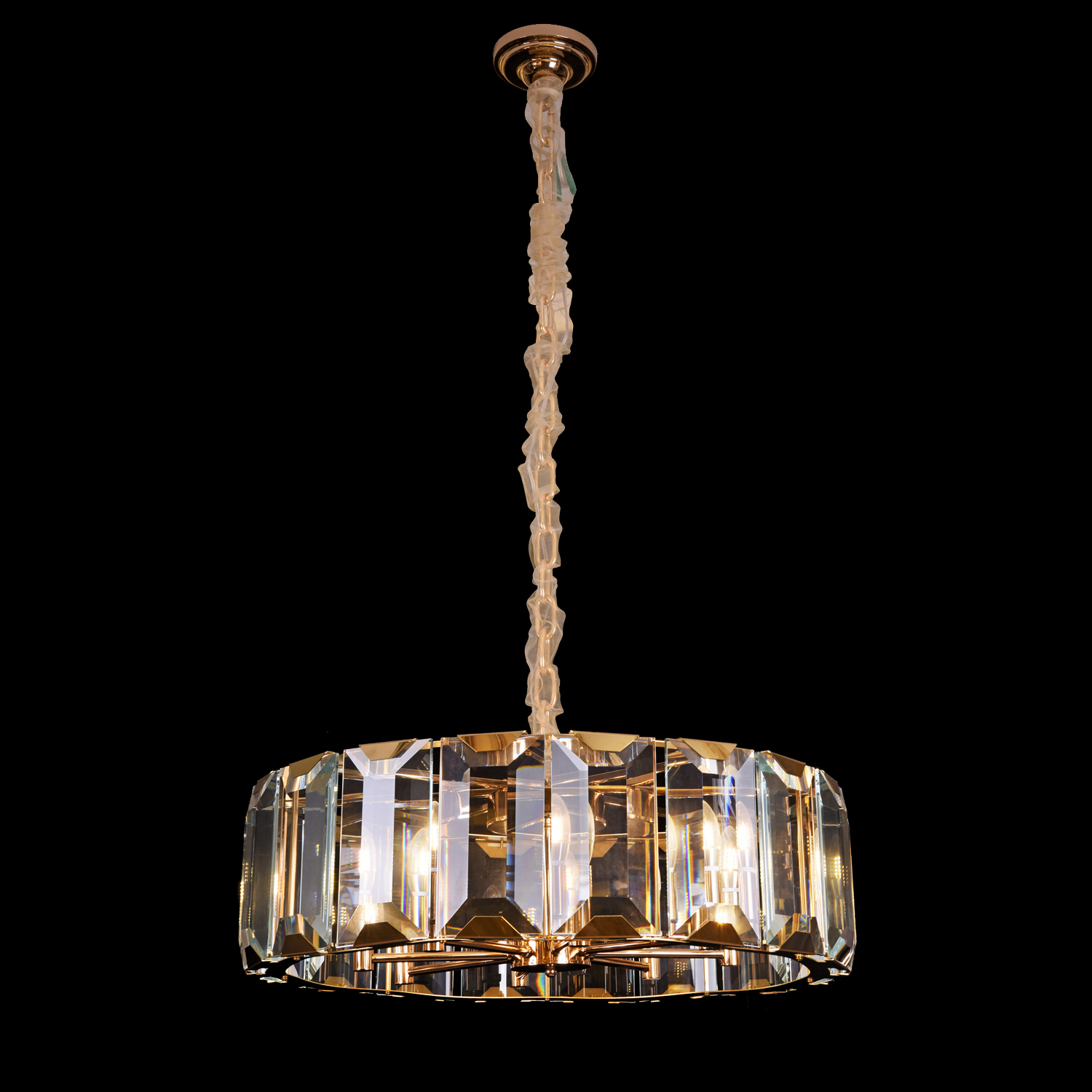 Люстра Delight Collection Harlow Crystal L8 gold