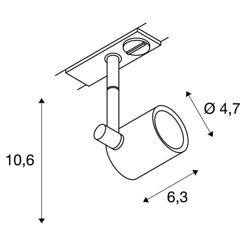 Точечный светильник SLV 1001876