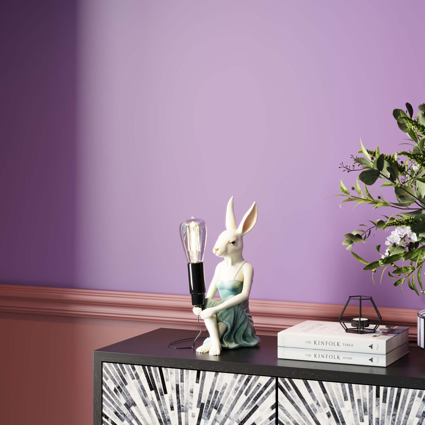 Лампа настольная KARE Rabbit 55294