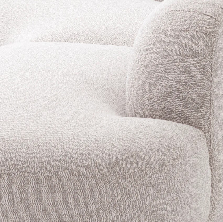 Уличный Диван Eichholtz Björn L mauritius light grey