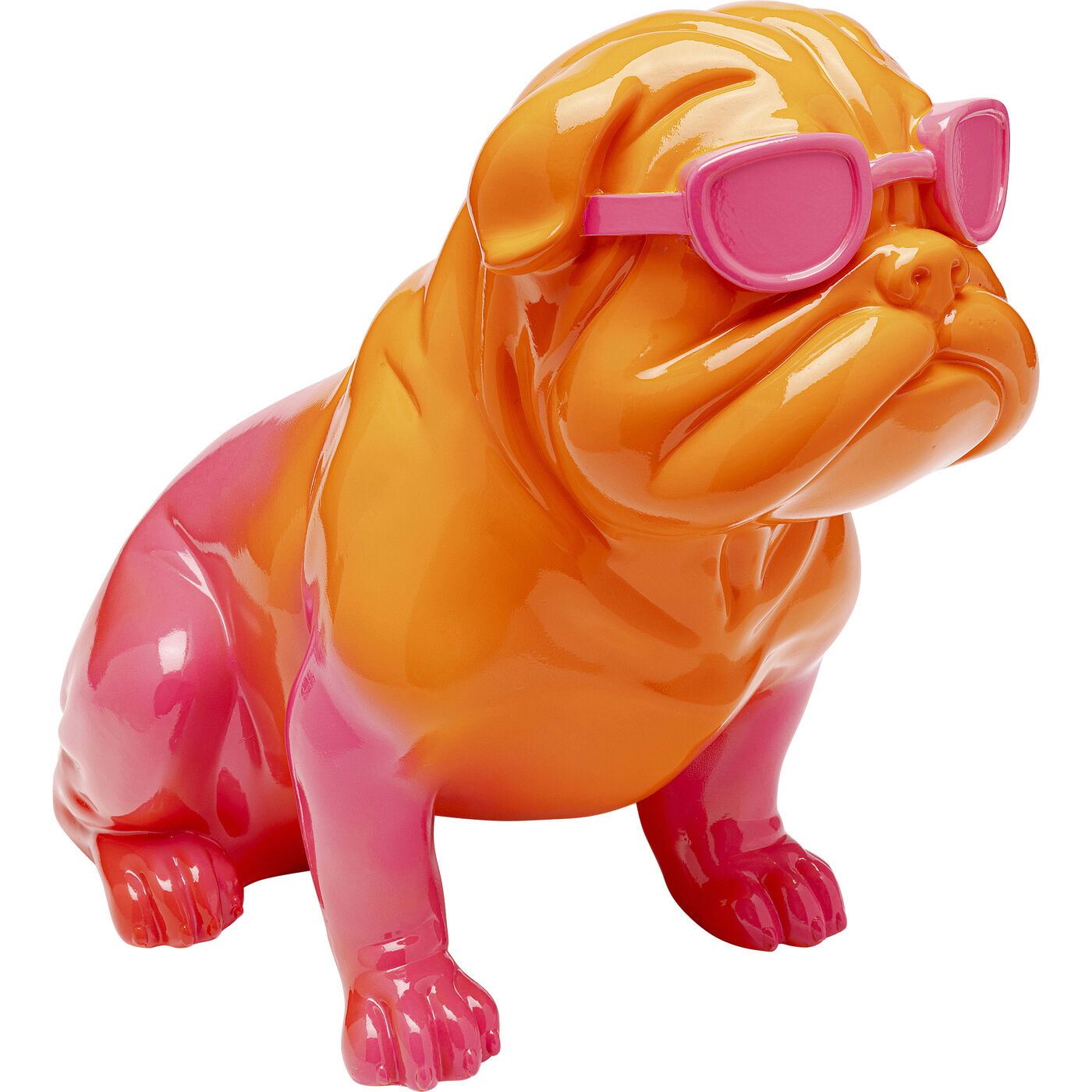 Фигура декоративная Fashion Dog Pink 37 см KARE 57057