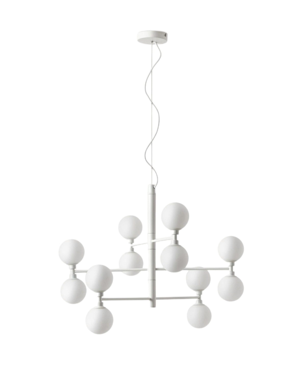 Белая люстра Гровер Louvre Home LCH040825SWL