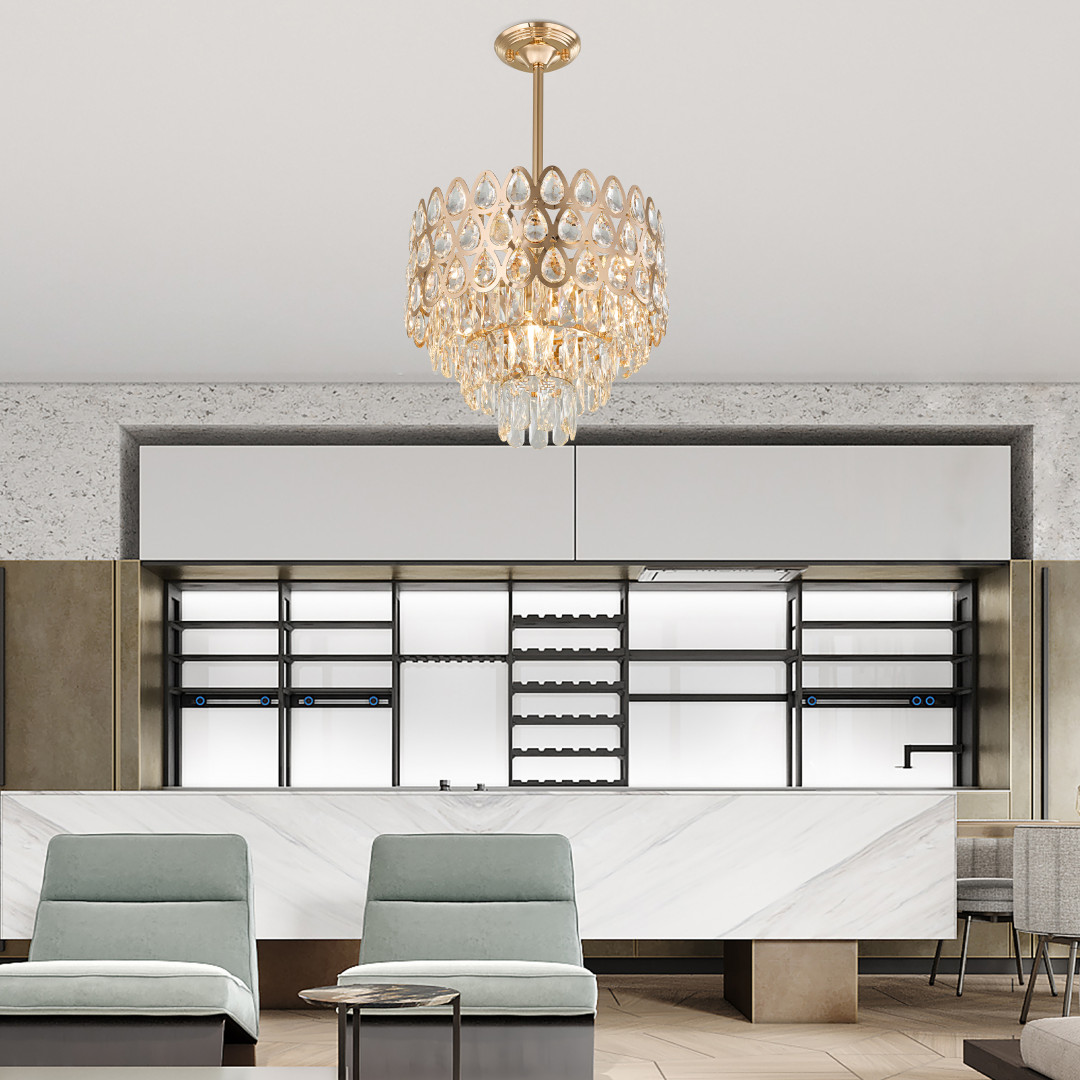 Люстра 372019/6/300/390 GD Arte Milano