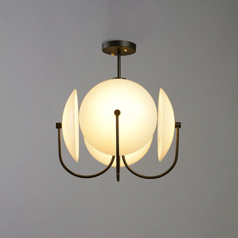 Подвесная люстра REFLEX-B Черный, Белый by ImperiumLoft