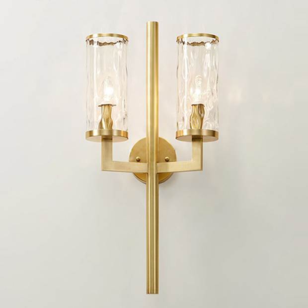 Настенный светильник FEAT WALL L1 Brass by ImperiumLoft