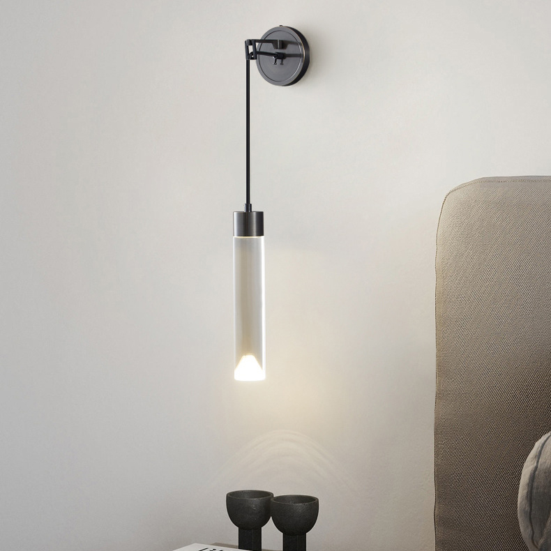 Настенный светильник SAKRIS WALL Black by ImperiumLoft
