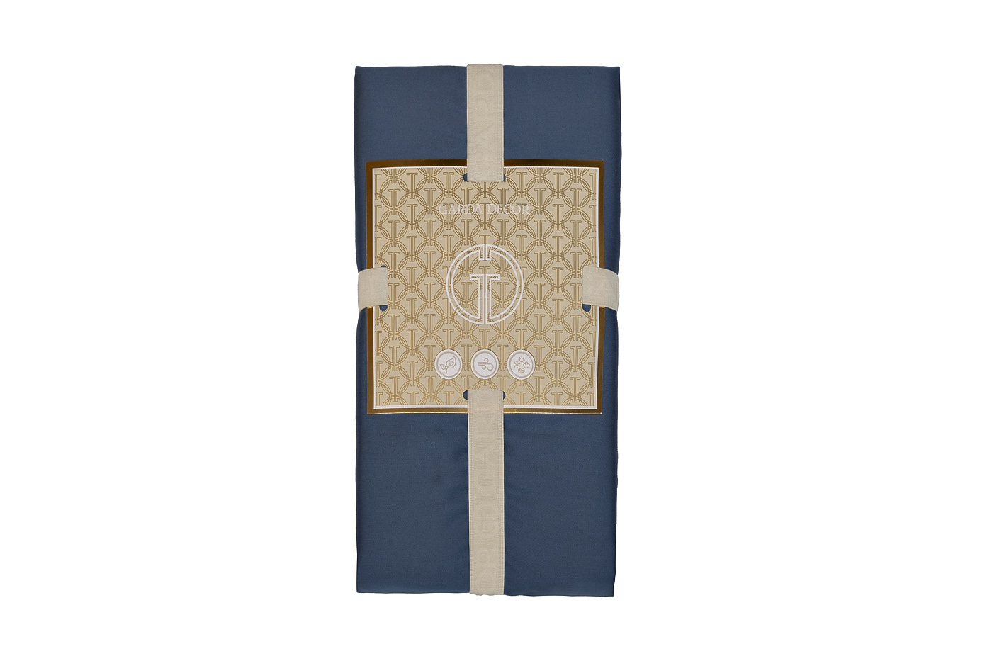 Комплект из наволочек тенсель синий Garda Decor 144HF-10411