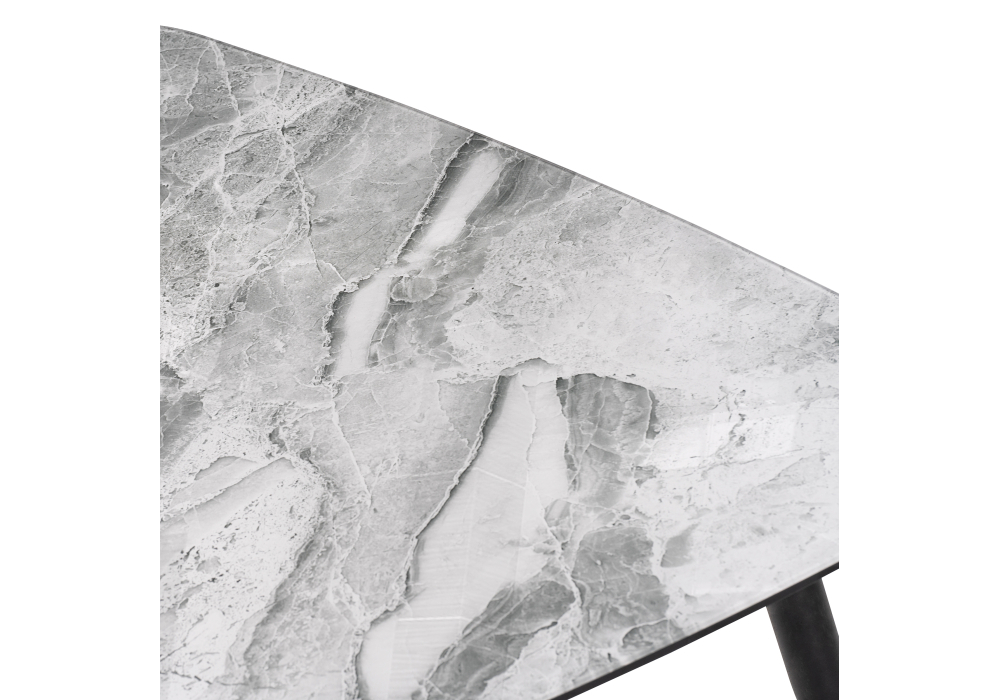 Журнальный стол Woodville Рамси мрамор серый 462092