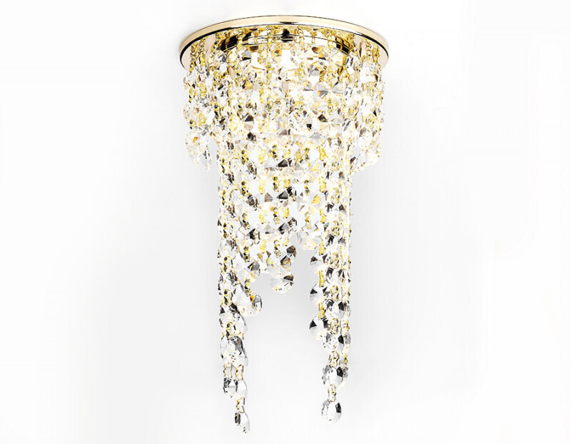 Встраиваемый светильник Ambrella K2071 G/CL